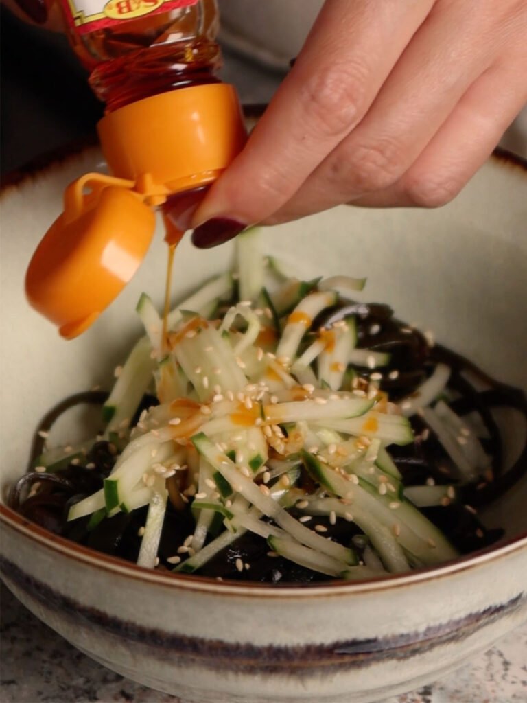 ensalada de algas kombu japones paso a paso 14