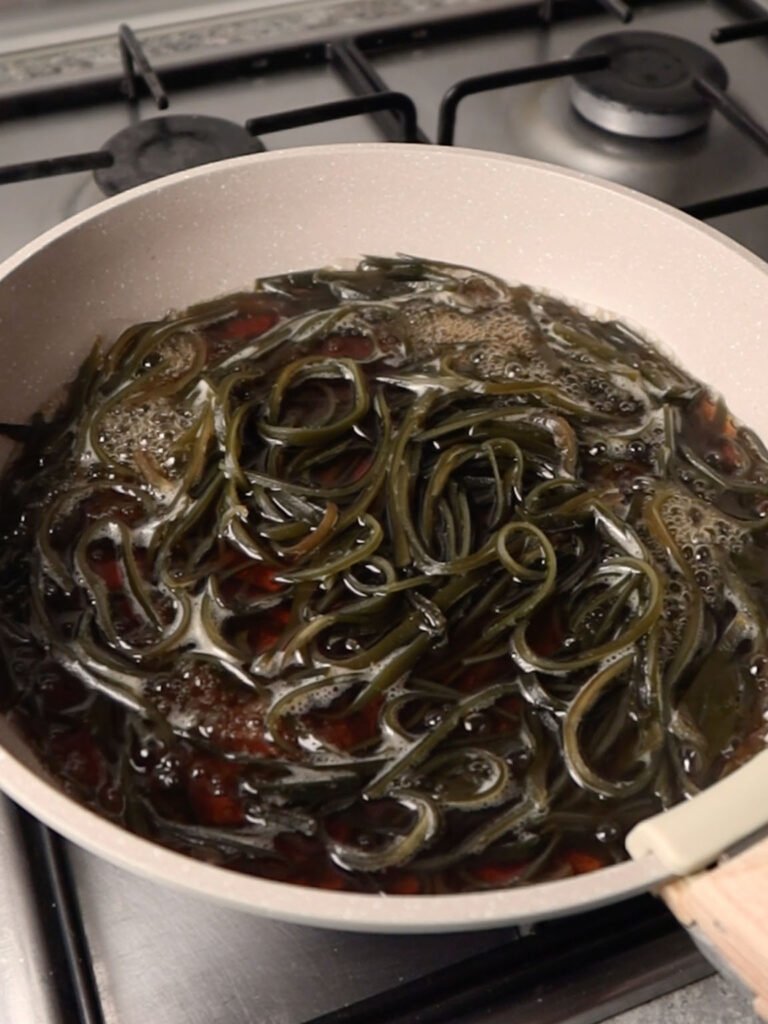 ensalada de algas kombu japones paso a paso 4