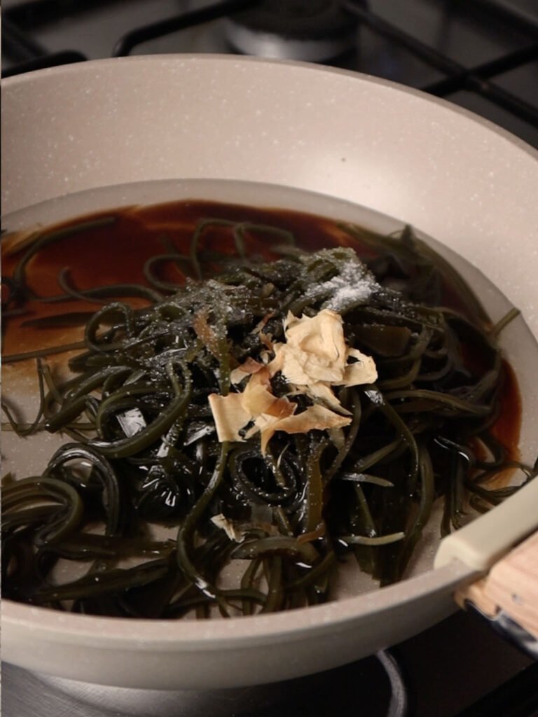 ensalada de algas kombu japones paso a paso 8