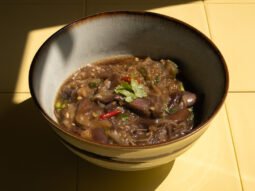 ensalada fría de berenjena