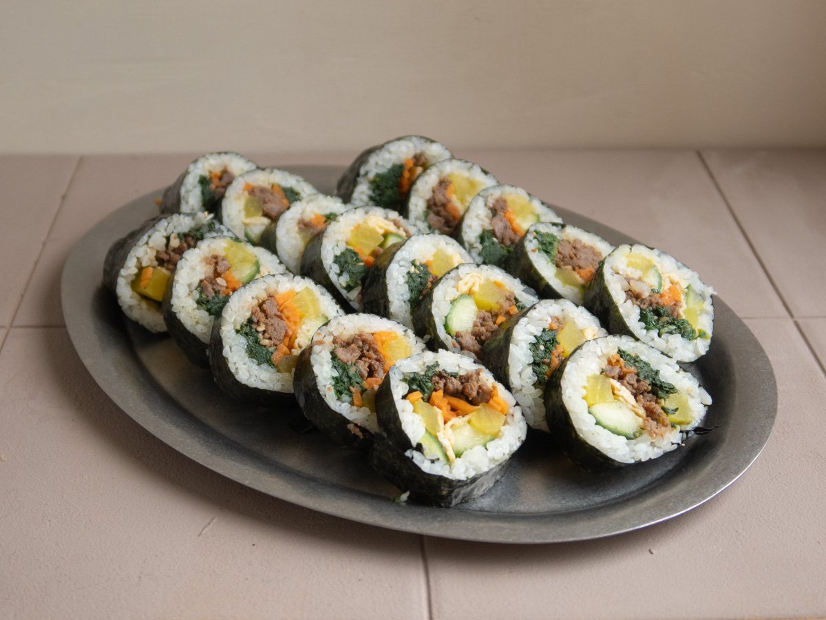 kimbap gimbap coreano