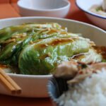 lechuga en salsa de ostras