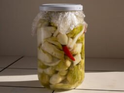 mostaza china encurtida casera 1