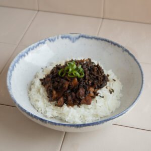 panceta guisada con mostaza china 1