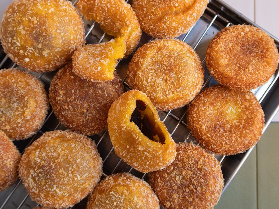 pastel de calabaza chino