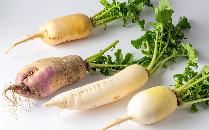 kkakdugi o kimchi de rábano