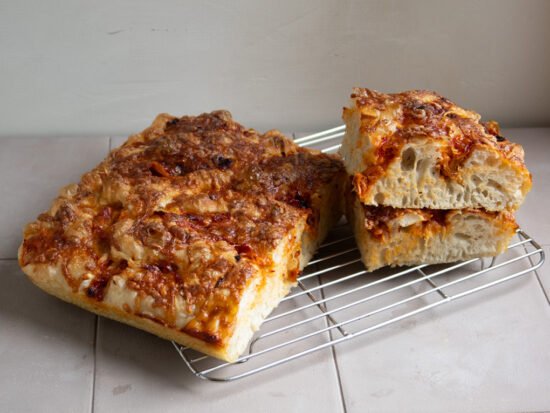 receta focaccia de kimchi 1