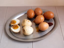 receta huevo marinado con té chino