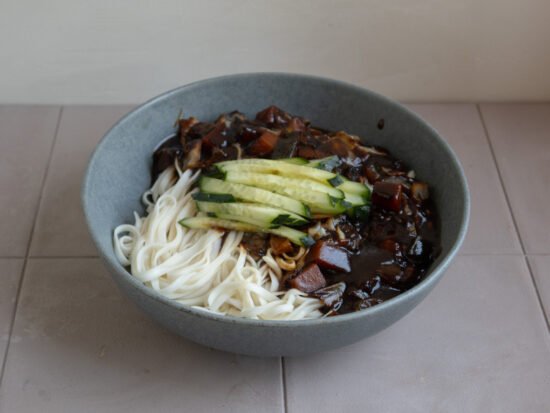 receta jjajangmyeon