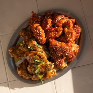 receta pollo frito coreano