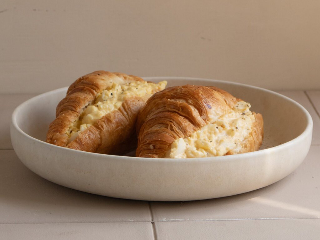 receta tamago croissant