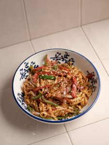 tallarines chinos salteados con verduras 1