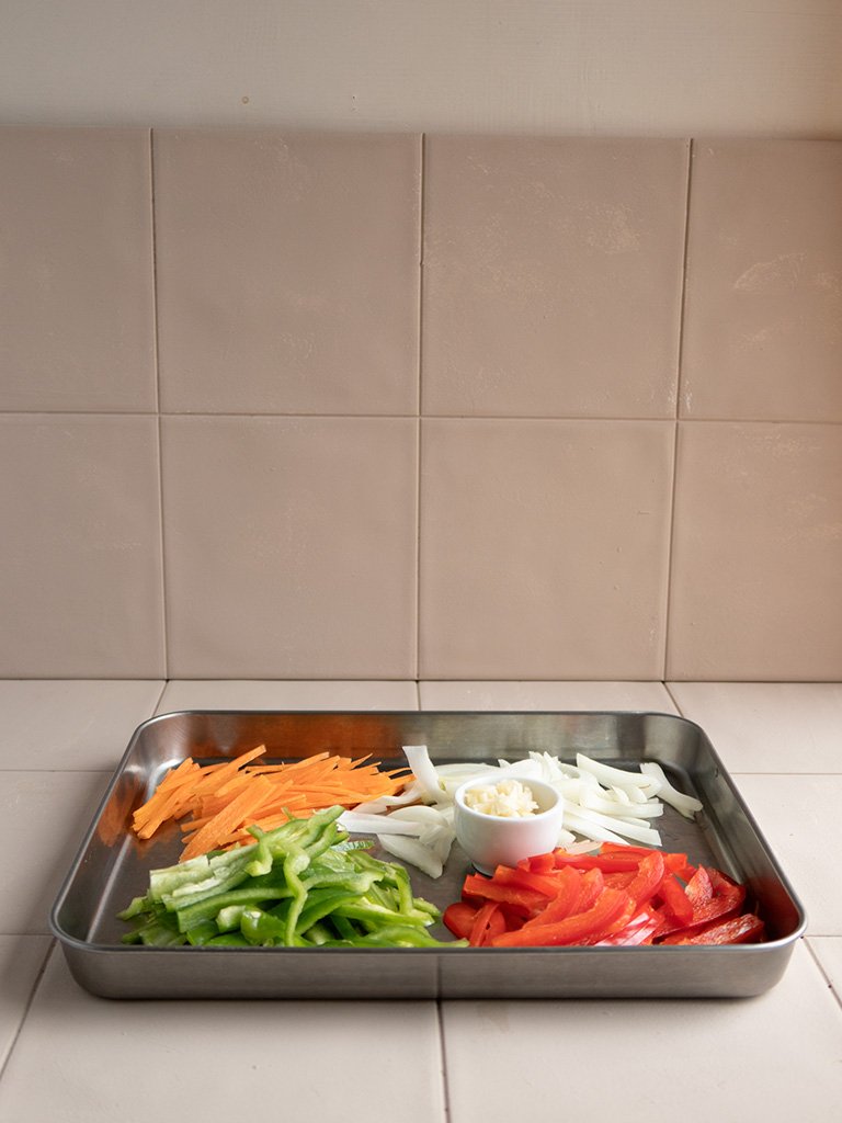 tallarines chinos salteados con verduras ingredientes 2