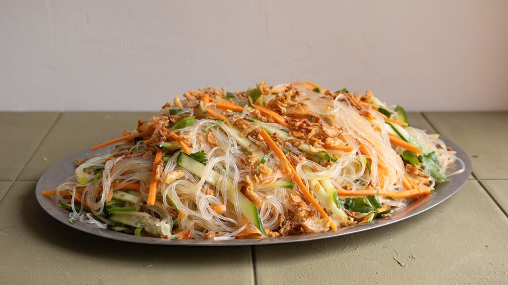 Ensalada de fideos vermicelli