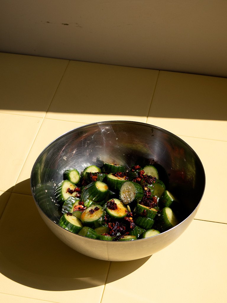 Ensalada de pepino din tai fung