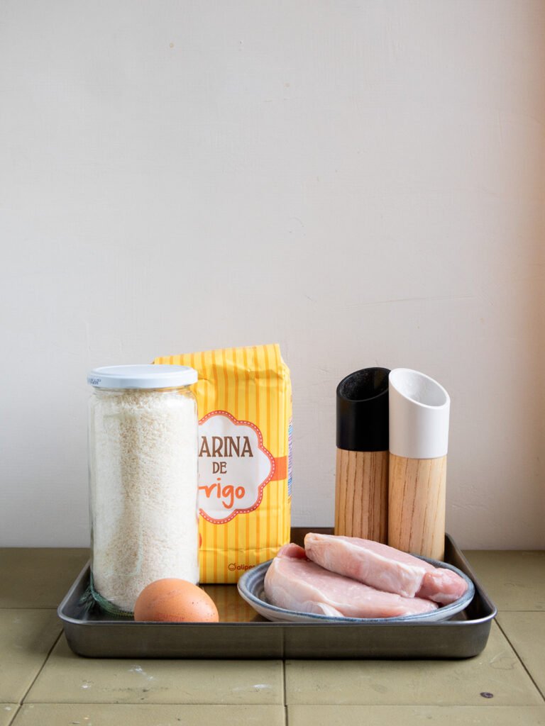 ingredientes para katsu curry