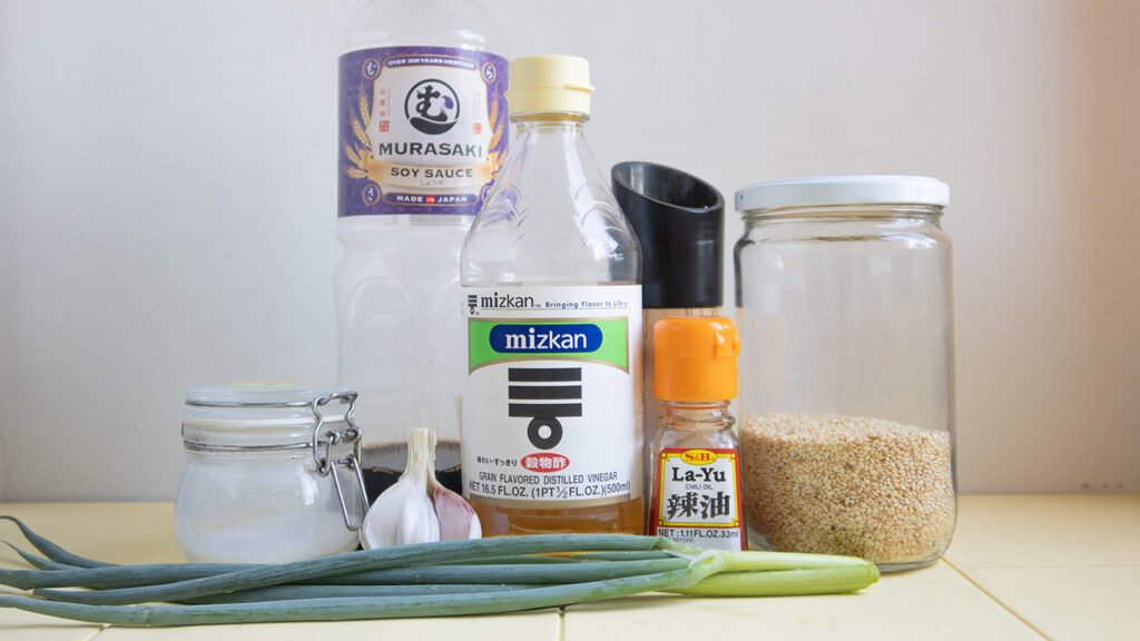 ingredientes para preparar soba japones