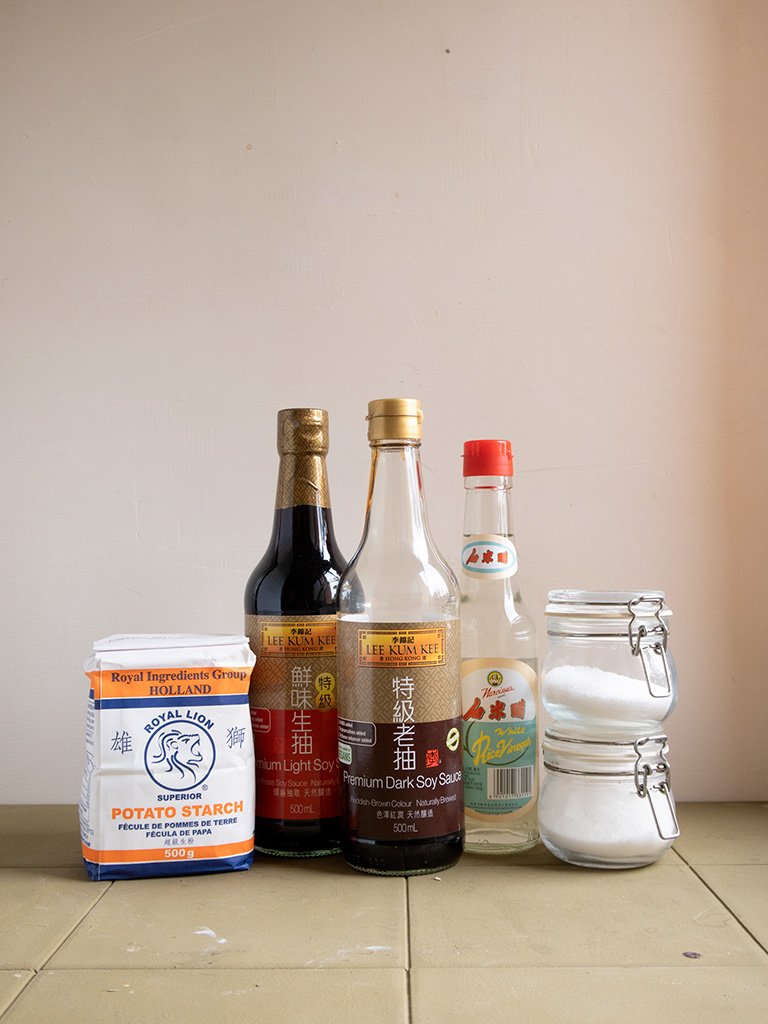 ingredientes pollo kung pao chino