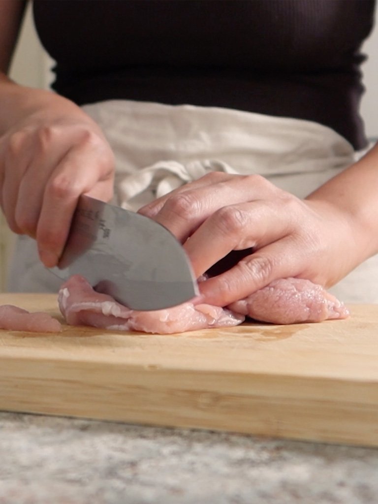 pollo para oyakodon