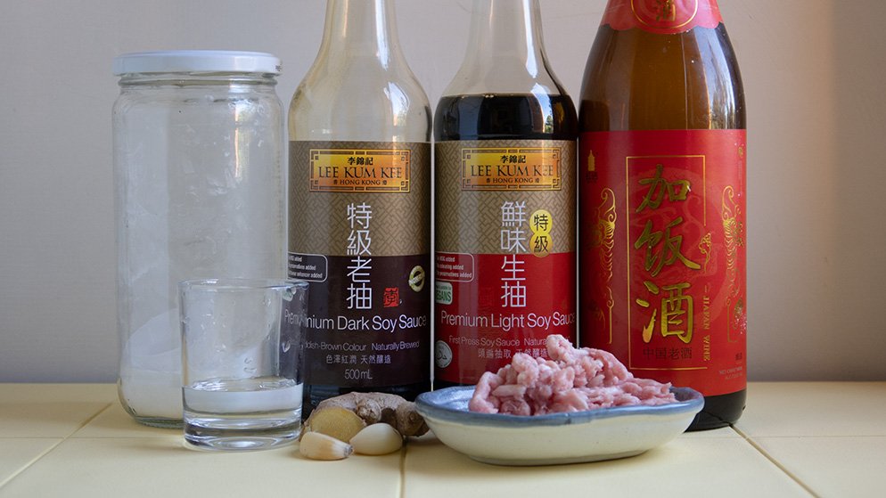 Huevo al vapor chino 2