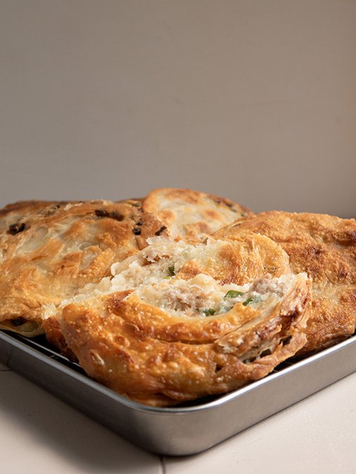 tortitas de cebolleta china crujiente 3