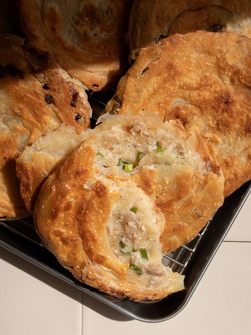 tortitas de cebolleta china crujiente 4