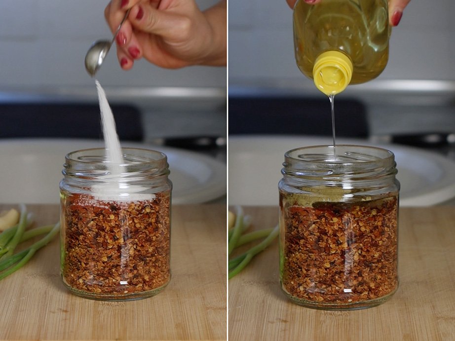 aceite picante chino casero paso a paso 1