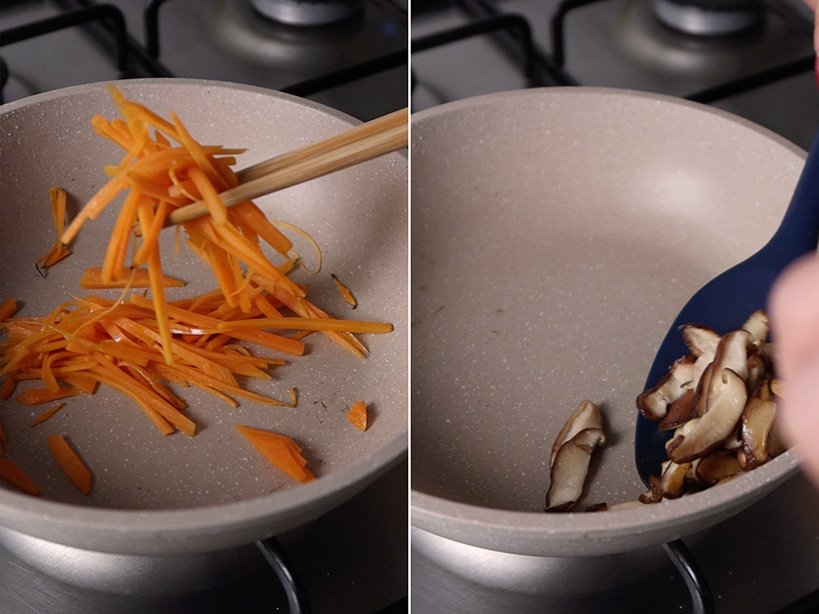 bibimbap paso a paso 4