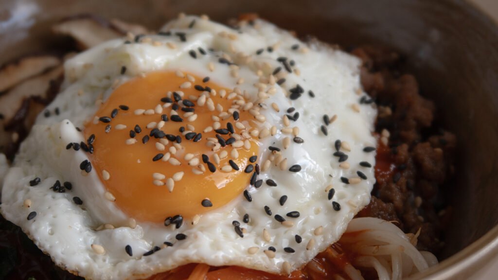 receta de bibimbap coreano 1