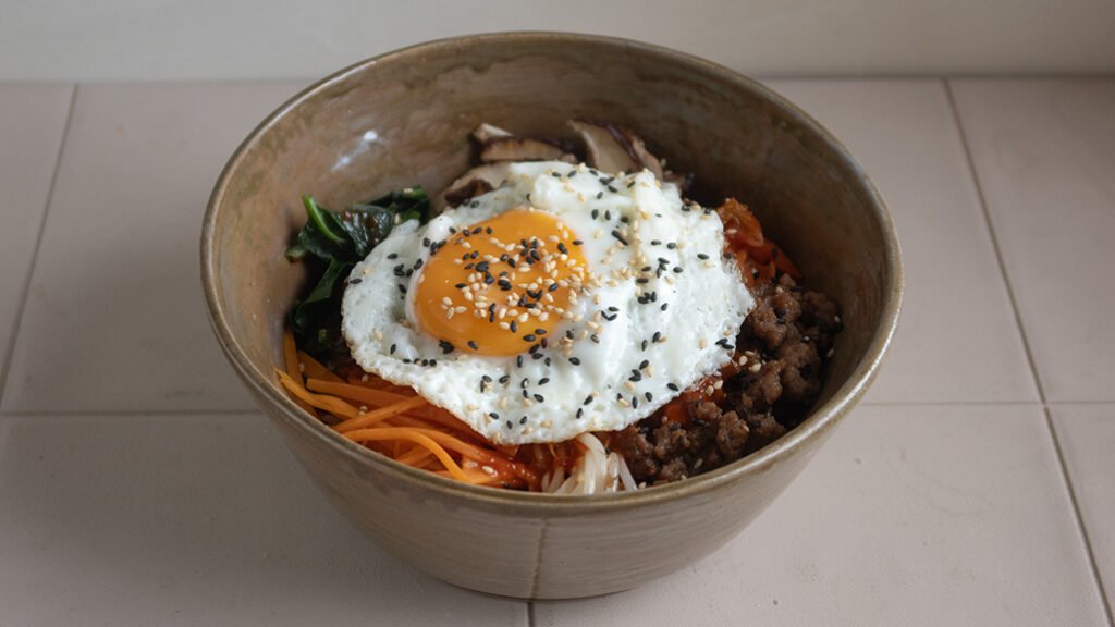 receta de bibimbap coreano 3