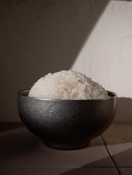 arroz blanco perfecto en olla tradicional