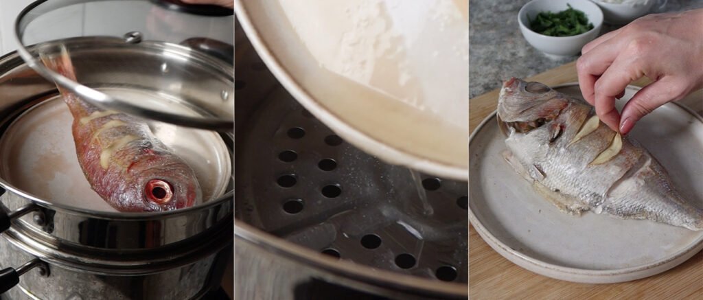 pescado al vapor estilo chino 11