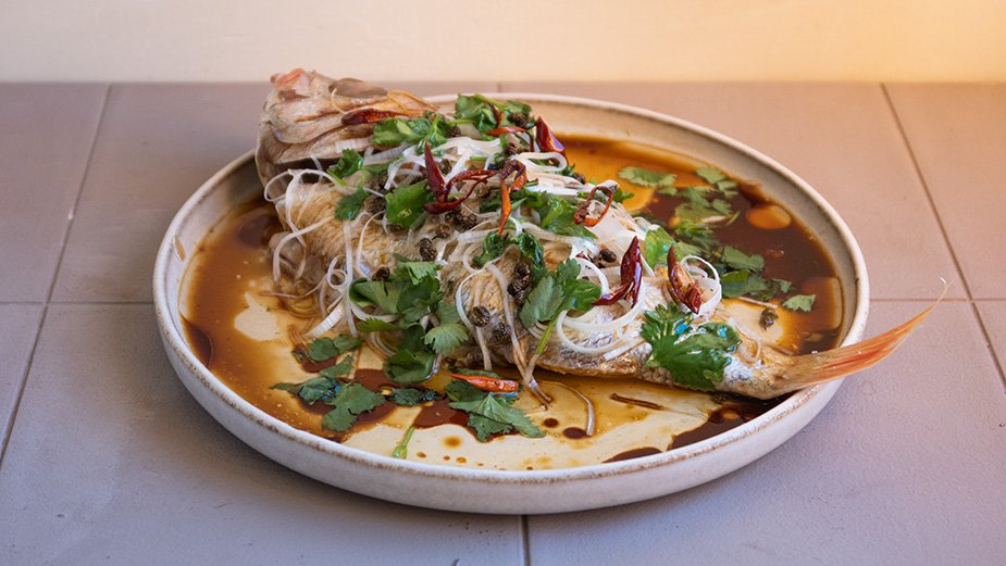 pescado al vapor estilo chino 5