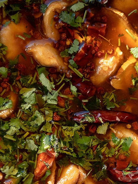 pescado cocido estilo sichuan shuizhuyu 1