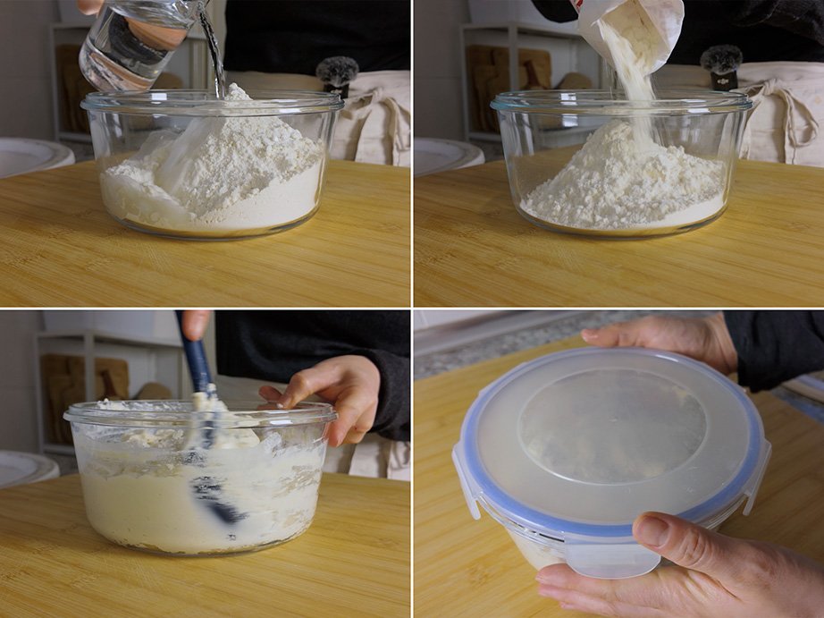 focaccia de kimchi paso a paso 1