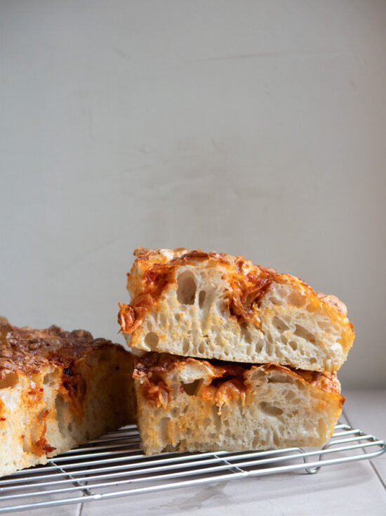 focaccia de kimchi y queso 10