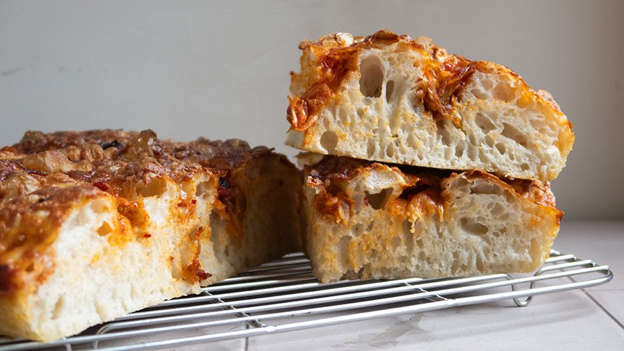 focaccia de kimchi y queso 8