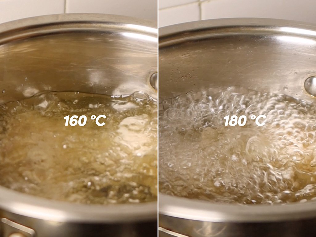 como comprobar la temperatura del aceite sin termometro