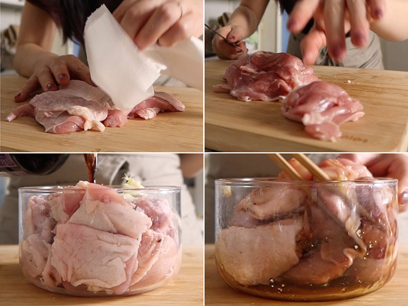 karaage paso a paso 1