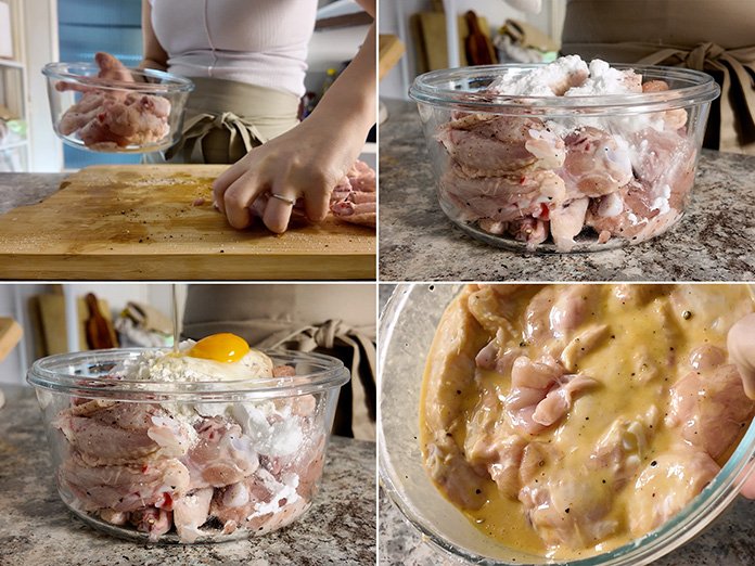 pollo frito coreano paso a paso 2