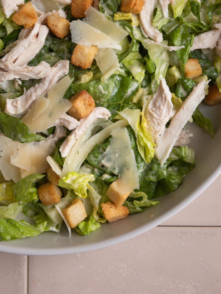 Ensalada césar de miso 