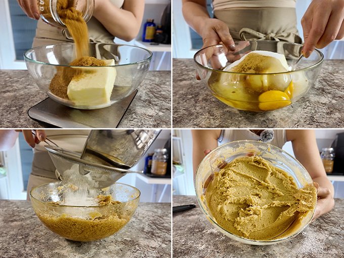 cookies de caramelo salado paso a paso