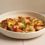 guiso de tofu con salsa de soja