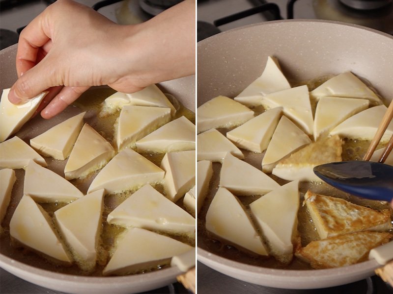 guiso de tofu paso a paso