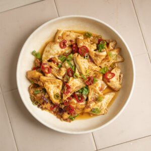 guiso e tofu con salsa de soja WP