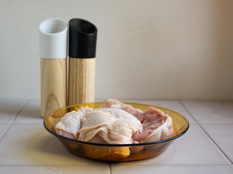 Ingredientes hamburguesa de pollo con salsa gochujang 4