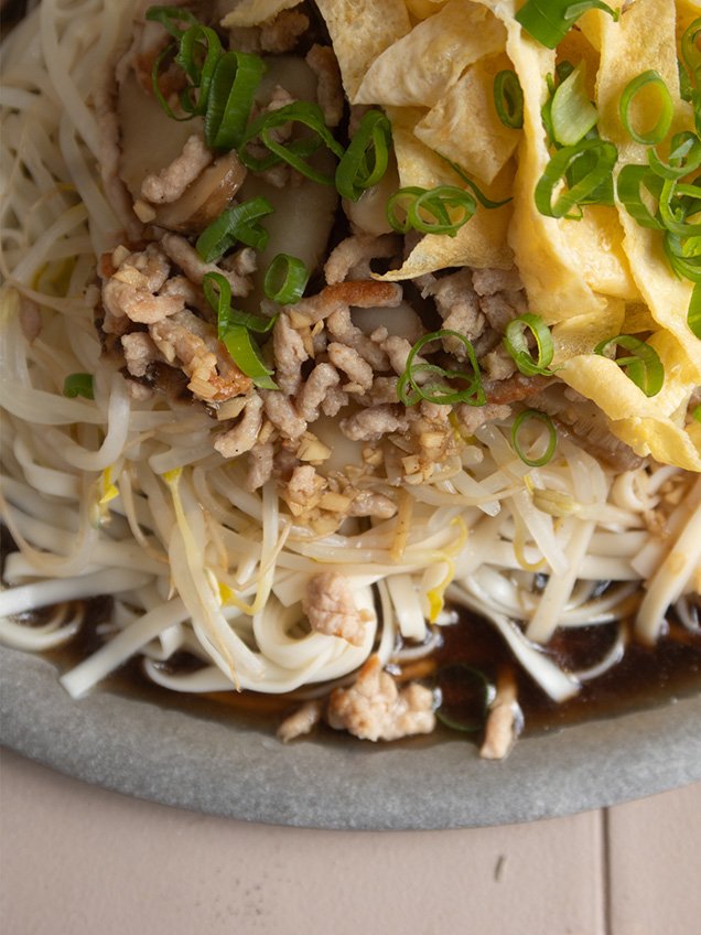 Receta fideos wenzhou banmian