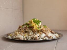 receta banmian fideos revueltos chinos