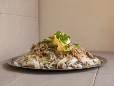 receta banmian fideos revueltos chinos