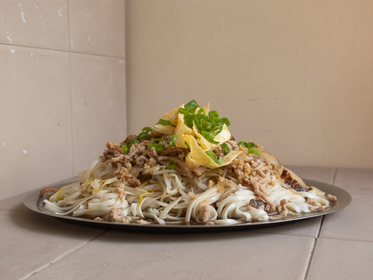 receta banmian fideos revueltos chinos